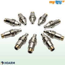 호암 티그 TIG 용접 토치 부품 알곤 콜릿바디 350A 변형 2.4~3.2mm (10개입), ②3.2ø