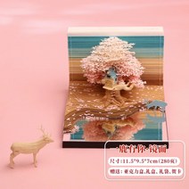 입체 메모지 입체메모지 모형메모지 종이 노트 메모패드 포스트잇, I