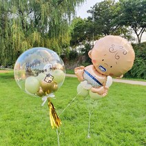 [헬륨완제품] 숫자 공룡 캐릭터 풍선 생일 결혼, 할로윈&크리스마스풍선-4.호박고양이