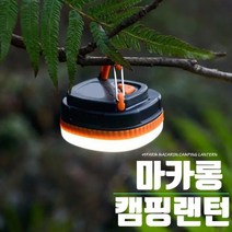 곰빵몰 마카롱 감성캠핑랜턴 작업용후레쉬 텐트불 특이한무드등, 1개