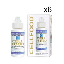 셀푸드 Cellfood 리퀴드 엔자임 아미노산 미네랄 30 ml 6개