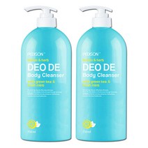 데오드 바디워시몸냄새제거소취효과 750ml1+1 레몬허브향