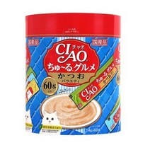 이나바 챠오츄르 구루메 60p, 1개, 가다랑어(SC-221)