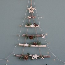 기타 바보사랑[체리하우스] 우드 솔방울 트리 - (소), 상세 설명 참조