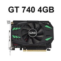 SZMZ-새로운 GeForce GT 740 그래픽 카드 4GB 2GB 1GB 비디오 디스플레이, 01 GT740 4GB