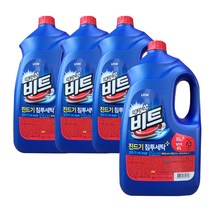 온마음샵 때가쏙비트 액체 세탁세제 용기 4L 4개 1박스 일반용