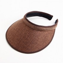 모노 와이드 썬캡(초코브라운) (여성용), 1개