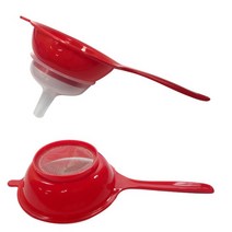 담금주 소분 깔대기 참기름 침전물 거름망 식혜쌀알 필터 깔때기