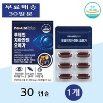 내츄럴플러스 아이 눈 루테인 루테린 루태린 뉴테린 뉴테인 누테인 지아잔틴 오메가3 Lutein Zeaxanthin 효능 30캡슐 1개, 30정, 30정