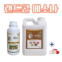 랜드콘 제이에스 JS 2리터 + 메소나 1L 물 500리터용 농사친구 세트, 물500리터세트