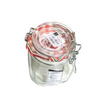 유리 소스 흰뚜껑 캔들 피도 양념 밀폐병 0.5L 보관통