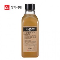 알파 아교액 250ml 물아교 신한동 양화 서예 한국화 물감, 상세페이지 참조