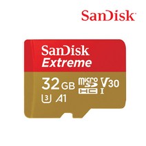 블랙박스 두코 유라이브 S3000 메모리 4K촬영 32GB 샌디스크정품, 선택하세요, extreme32GB[SD어댑터포함]