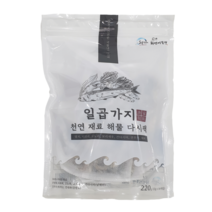 국내산 7가지 천연 재료 해물 다시팩 (22gx10개), 수량