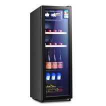 약국 냉장고 약품 의료용 저장고 진료소 의약품 소형, 118L 냉장+미냉동(LED 조명+잠금장치)
