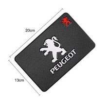 자동차 스타일링 안티 슬립 패드 전화 PVC 미끄럼 스티커 젤 매트 푸조 206 307 308 3008 207 208 407 508 2008 5008 107 106 205, [02] Peugeot