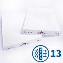 구펜그렉스 DSA-300N/400N 교체필터 전열교환기 아파트 환기시스템 H13등급헤파, 1개입(22.5x13.4x1.9cm)