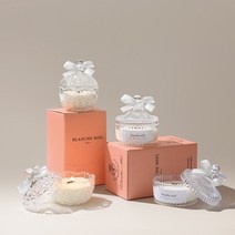 블랑쉬미엘 메리고라운드 & 크리스탈애플 우드심지 소이캔들 (2종택1), 블랙체리