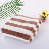 굿초이스 파스텔톤 대형 비치타월 700 X 1400 mm, 브라운, 1개