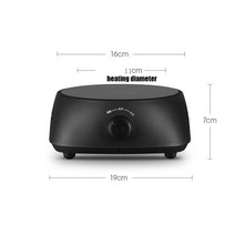 미니 전기 스토브 오븐 쿠커 핫 플레이트 다기능 요리 가열 차 우유 사무실 가정 220V, 02 WHITE