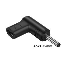 USB C PD-DC 전원 커넥터 범용 5V 9V 12V 유형 C-DC 잭 플러그 라우터 태블릿 용 충전 어댑터 변환기, 04 3.5-1.35mm_04 19.5V