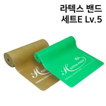 고무나라 라텍스밴드 세트 팩 / 스트레칭 탄력 운동 고무밴드