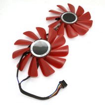 [해외] XFX RX470D RX470 RX480 RX570 그래픽 카드 냉각 쉘 및 팬 FONSONING에 한 원본, 1 Set(2 Fans)