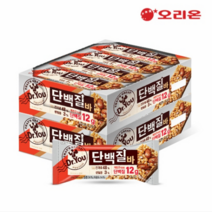 오리온 닥터유 단백질바 50g x 12개 1팩 단백질12g, 단백질바 1P(50g) x12개