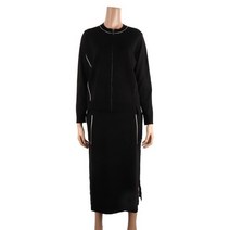 보니스팍스 사선배색레터링지퍼kc