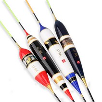 999피싱 칠성 민물찌 4종 모음, 레드화이트 2호(50cm/3.85g)