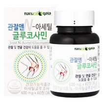타이거아울렛 N아세틸 글루코사민 60정 x 1병 약 2개월분 무릎 관절 건강 연골에 좋은 엔아세틸 NAG N-아세틸 글루코사민, 단품, 단품