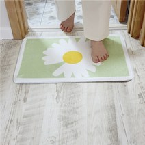 그란데로자 리버프 캐릭터 발매트 새 제품 화장실 욕실 현관 싱크대 러그 주방 키친매트 발판, 캐릭터발매트_데이지그레이(L)