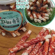 반려동물 간식 오리 스틱 콤보쳐키 200g 영양간식, 쿠팡롱리치쇼핑몰 오리의유혹(오리콤보져키) 200g, 오리의유혹(오리콤보져키) 200g반려견 애견 간식