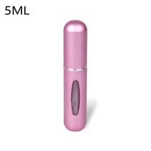 로션용기 화장품용기 플라스틱용기8/5ml 향수 분무기 휴대용 액체 컨테이너 화장품 여행 미니 알루미늄 스, 12 5ml-Matte Pink