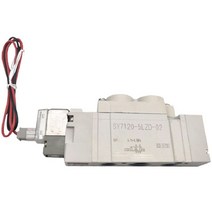 SMC 타입 SY5520 C4 3 위치 압력 센터 전자기 솔레노이드 밸브 전기 공압, [18] SY5520-4DZD-C4