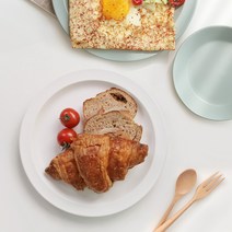 히츠키코보 타블도트 브런치 무광 접시 23cm, 시리얼(매트화이트)