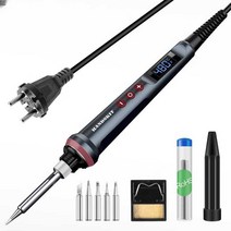 우드 버닝기 인두기 공예 공방 휴대용 온도조절 버닝펜, 90W 220V