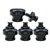 1800W 전동 펀칭기 철판 압착기 산업용 천공기 유압 브래킷 노칭 플레이트, 9mm(상하세트)