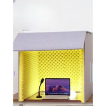 방음부스 1인용 간이 노래연습 흡음 방음 노래방, 다른 색상이나 크기는 문의주세요~!