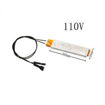 병아리 부화기 PTC 가열 요소 12v/110v/220v 히터 에그 인큐베이터 일정한 온도 조절기 서미스터 공기 센서 알루미늄 쉘, M, 01 110V