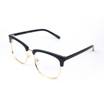 블루라이트 차단 안경 대두 빅사이즈 하금테 반뿔테 패션 시력보호