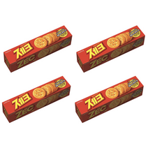 정통 크래커 본연의 맛 롯데 제크 100g 4개