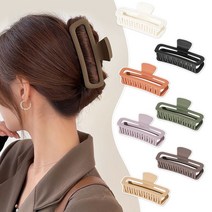 무광 매트 둥근 스퀘어 집게핀 13cm USK-166