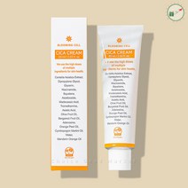 병풀잎수 블루밍셀 시카 크림 60g x1개 여드름 흔적 색소침착 트러블케어 피부진정 피부과 레이저 점뺀 후