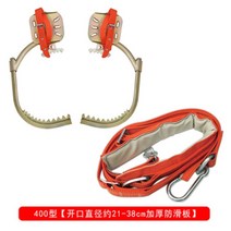 나무타는 공구 벌목 미끄럼 방지 승목기 등목기 고급 승족기 스파이크 신발, 400형+원형 안전벨트