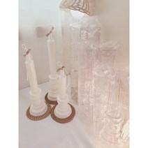 캔들몰드 pc몰드 촛대몰드 도형몰드 캔들요이땅, 대(나사8셋트포함)