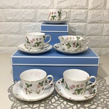 [WEDGWOOD] 웨지우드 와일드 스트로베리 찻잔 받침 세트 5종 택1 036261, 05.리 036202
