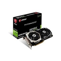 MSI 게이밍 GeForce GTX 1070 Ti 256-Bit 8GB GDDR5 VR 지원 DirectX12 SLI 그래픽 카드(GTX TI 8G), GTX 1070TI 티타늄 8G_부스트 클럭 1683M
