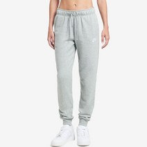 나이키 여성 기모 조거 팬츠 fleece 긴바지 트레이닝 팬츠 세미 기모 안감 츄리닝 회색 조거 바지 베이직 팬츠