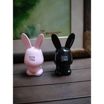 심플 토끼 팬시 저금통, 핑크